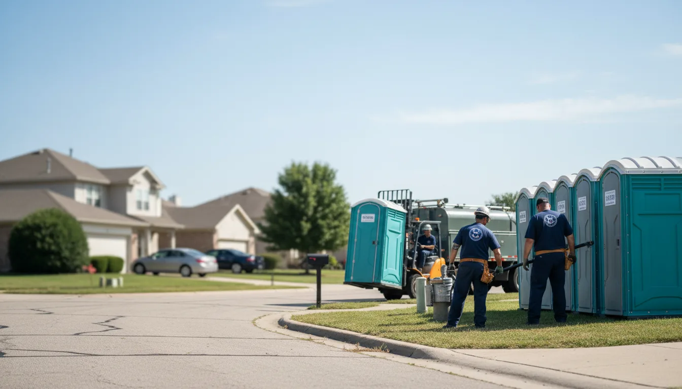 Porta Potty Rental in Kingston, OH near me